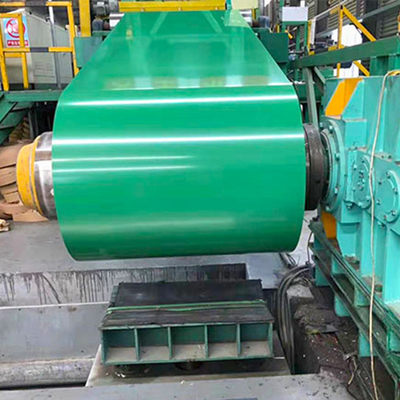 RAL 6010 Green Prepainted Galvanized Steel Coil PPGI Roof With 0.5mm