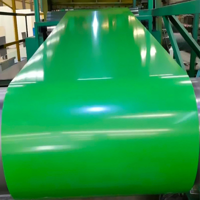 RAL 6010 Green Prepainted Galvanized Steel Coil PPGI Roof With 0.5mm