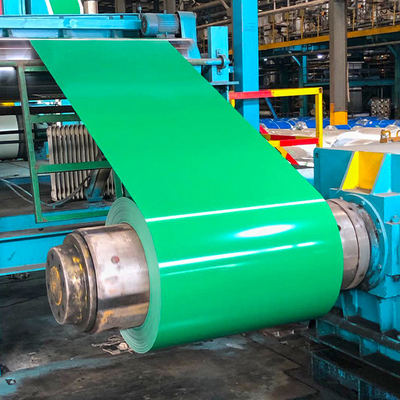RAL 6010 Green Prepainted Galvanized Steel Coil PPGI Roof With 0.5mm