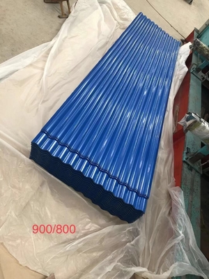 DX51D GI PPGL Metal Galvanized Roofing Sheets Corrugated Color Picture Steel