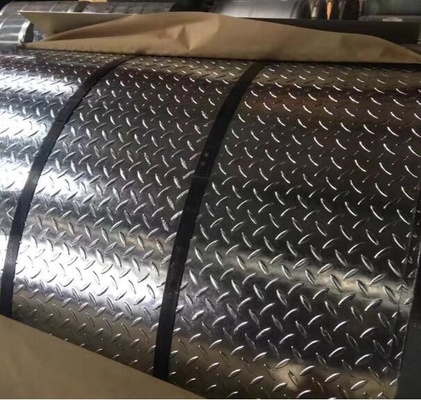 Galvanized Checkered Carbon Hot Rolled Steel Plate ASTM A36 Q235B SS400